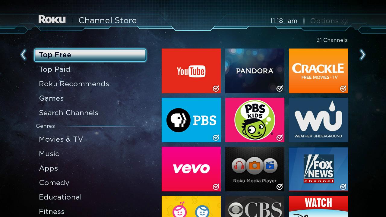 roku spectrum tv app