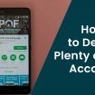 How to Delete POF account
