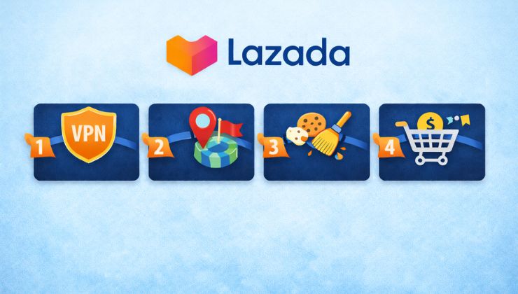 How to Use VPN for Lazada to Get Lower Prices